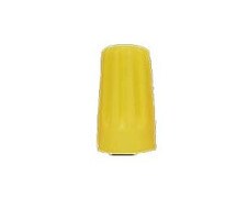 GB Electrical Yellow Spring Insert Wire Nut - P6, 600V, 25-Pack