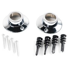 Taymor Round Shower Rod Flanges