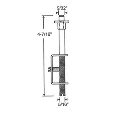 Closet Door Pin Assembly