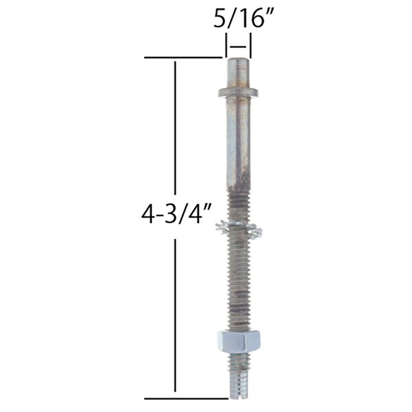 Closet Door Pivot Pin Assembly