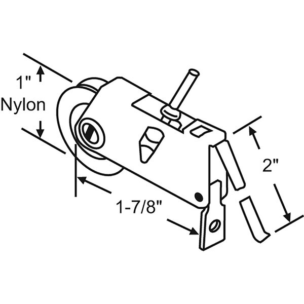 Screen Door Roller