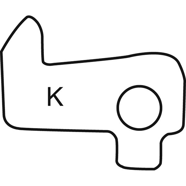 Patio Door K Cam Latch