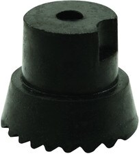 Heavy Duty Rubber Tip for Doorstop - 1" x 3/4"
