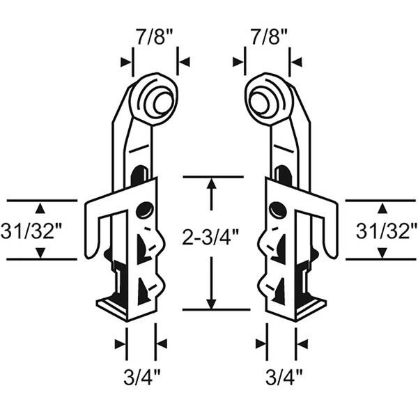 Bypass Door Hanger