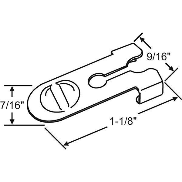 Window Detach Clip Bracket