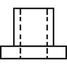 B2-5 Closet Door Pin Cap - 1/4"