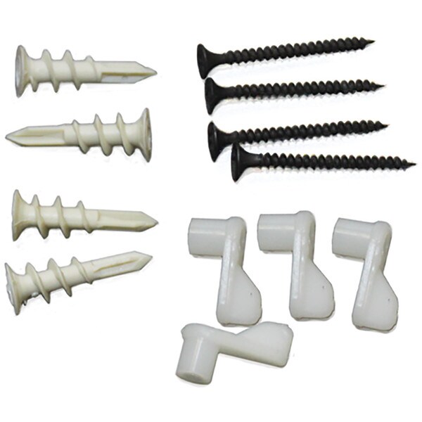 Mid States Plastics AC Cover Clips - Brown