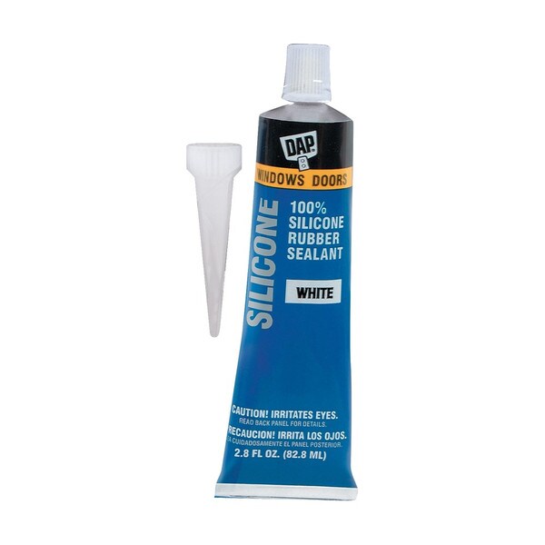 Dap Products Silicone Bathtub Sealant - 2.8oz, White