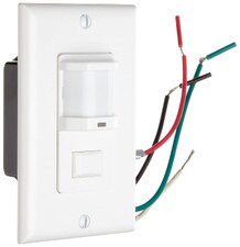 Morris Wall Mount Occupancy/Vacancy Sensor - White