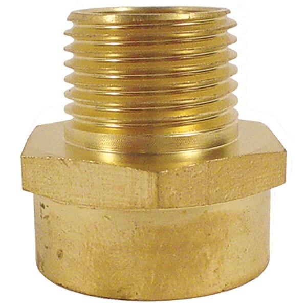 Brass Adapter - 3/4" FHT x 1/2" MIP