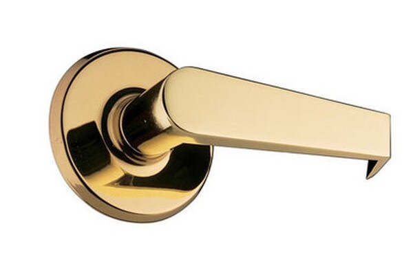 Weiser Dane Bed/Bath 6-Way Latch – Polished Brass