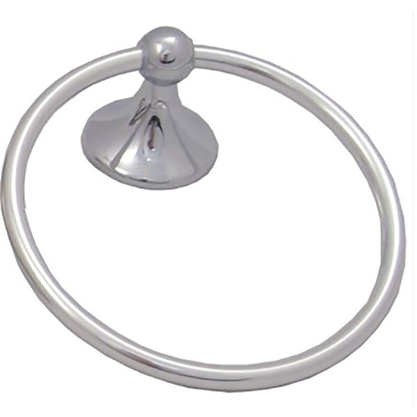 Stone Harbor Chrome Towel Ring