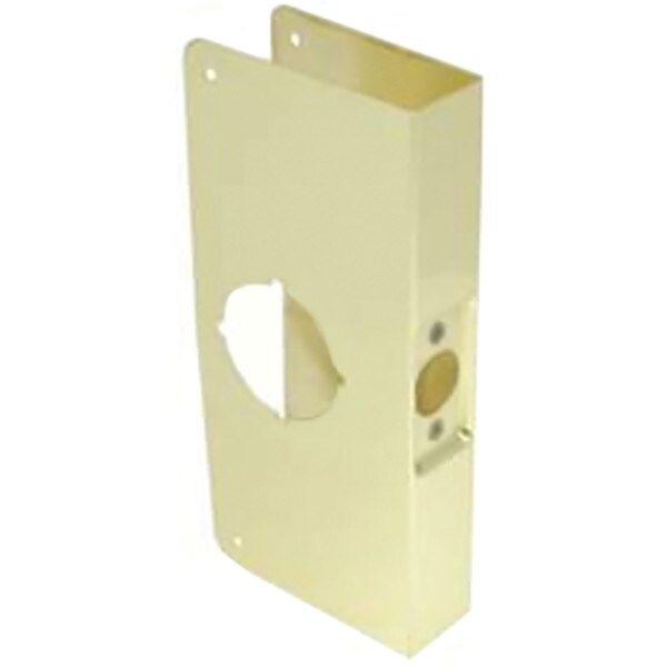 U.S. Lock Polished Brass Door Reinforcer
