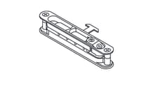 Screen Door Lock - Black