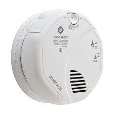BRK Electronics Hardwired Smoke & Carbon Monoxide Detector - 120V AC/DC