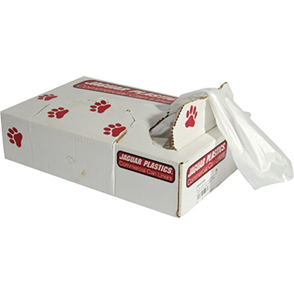Jaguar Plastics™ High Density Trash Can Liner