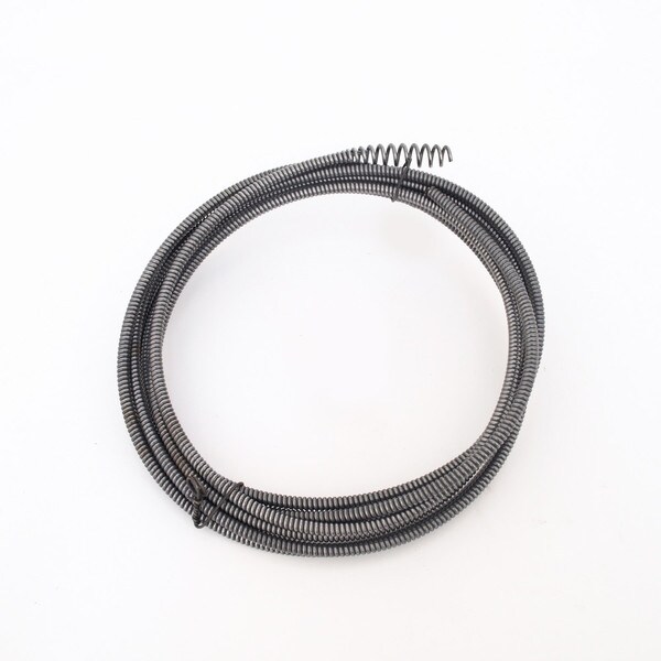 General Wire Spring Flexicore Drain Cleaner Cable - 5/16" x 25' - EL Basin Head