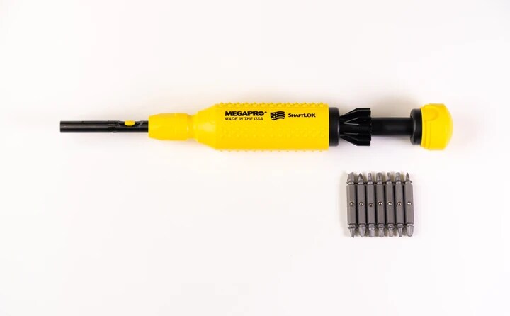 Megapro® ShaftLOK Multi-Tip Screwdriver