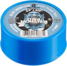 Mill-Rose Blue Teflon Tape - 3/4"X 520"