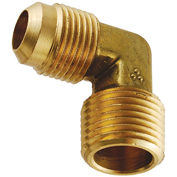 Brass 90° Elbow Flare X MPT - 1/2" x 1/2"