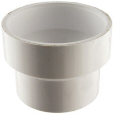 PVC Reducer Coupling - 4" x 3"
