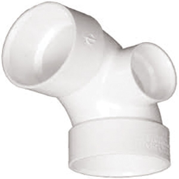 PVC 90° Elbow - 3" x 3" x 2"