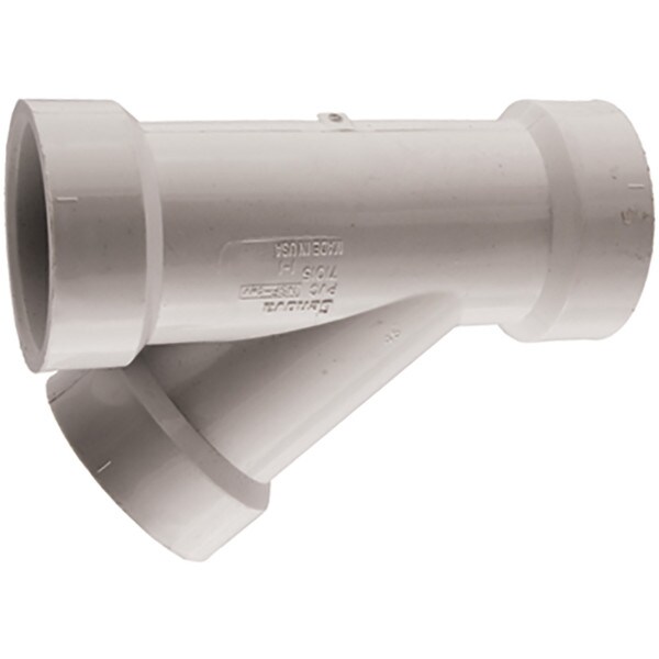 PVC 45° Wye - 3" x 3" x 2"