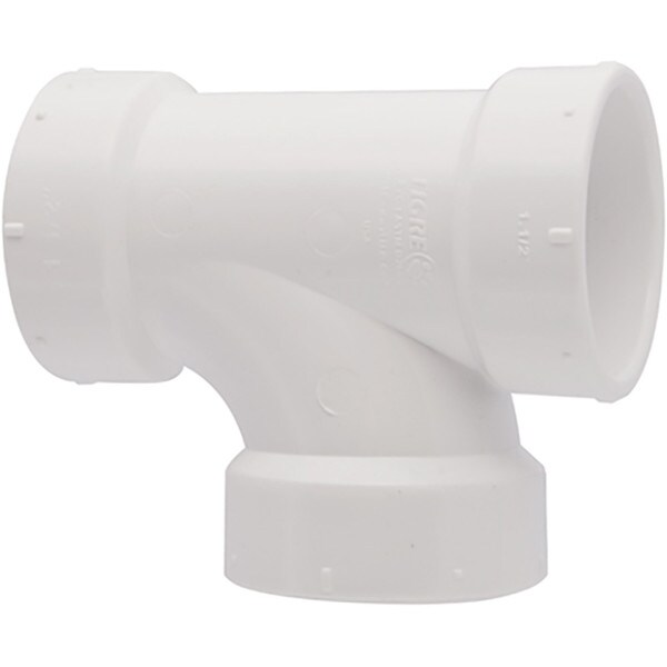 PVC Sanitary Tee - 2" x 1-1/2" x 2"