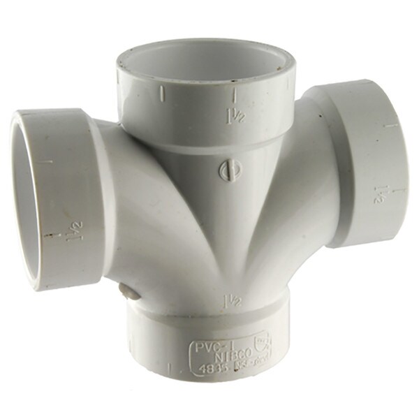 PVC Sanitary Tee - 1-1/2"