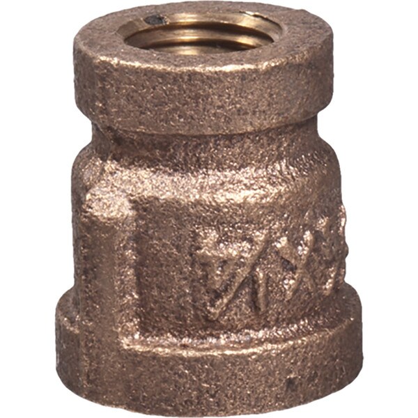 Brass Reducer Coupling - 3/8" x 1/4"