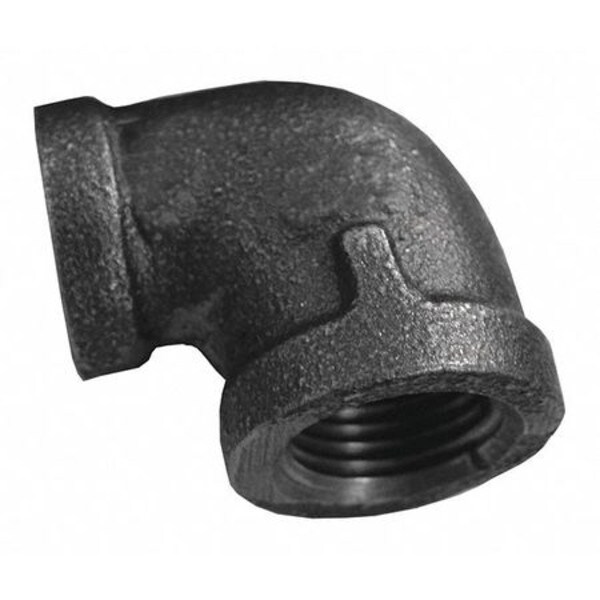 Black 90° Reducing Elbow