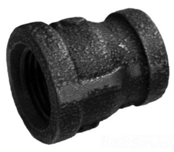 Black Reducer Coupling - 1-1/4" x 3/4"