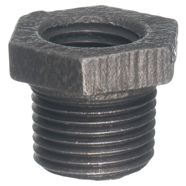 Black Hex Bushing - 2" x 1/2"