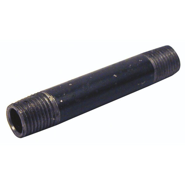 Black Nipple - 1/8" x 2-1/2"