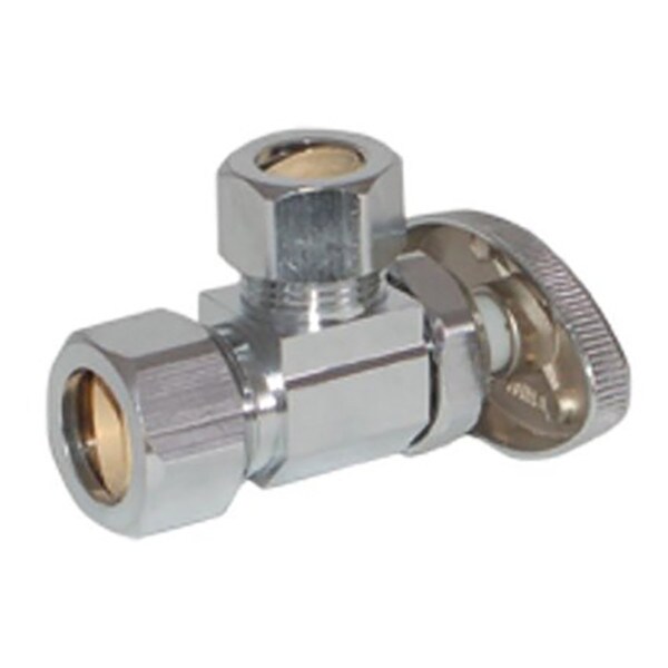 Universal Faucet Parts Angle Supply Stop - 5/8" x 1/2"