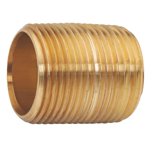 Brass Nipple - 1/4" x 2"