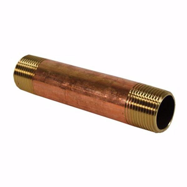 Brass Nipple - 3/4" x 6"