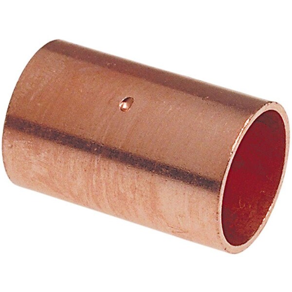 Copper Sweat Coupling With stop - 4"
