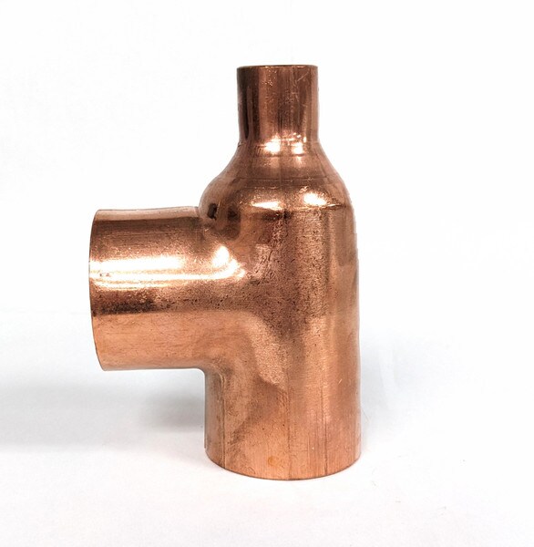 Copper Sweat Reducing Tee - 2" X 3/4" X 2"