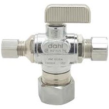 Dahl 3-Way Angle Supply Stop