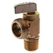 Dahl Angle Supply Stop, 1/2"MPT X 3/4" HOSE