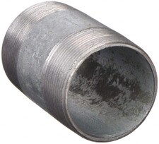 Galvanized Nipple - 3/8" x 1-1/2"