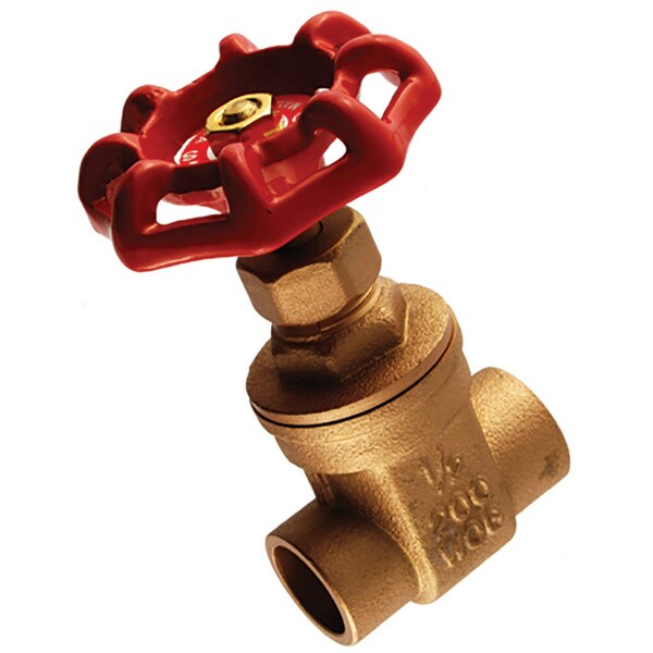 JMF Cast Brass Gate Valve - 1"