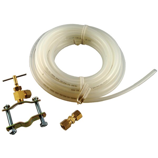 1/4" x 25' Ice Maker Installation Kit with Poly Tubing
