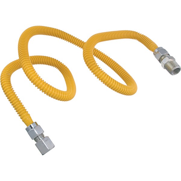 48" Flexible Gas Connector, 1/2"OD