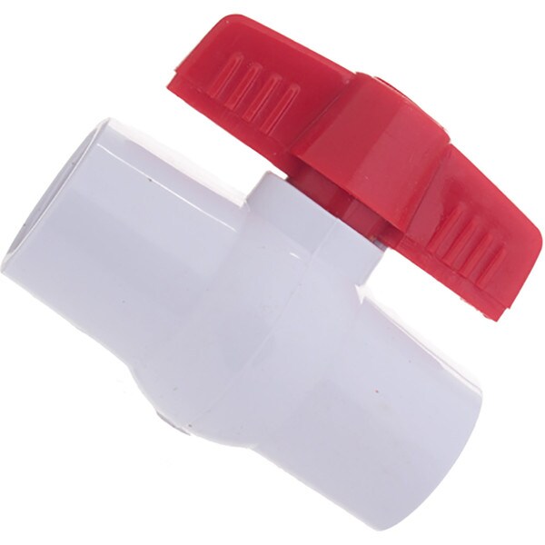 PVC Straight Ball Valve - 3/4" IPS