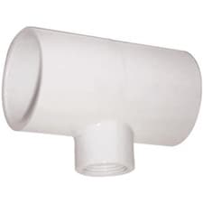 PVC Tee - 1-1/4" x 3/4"