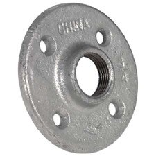 Galvanized Floor Flange - 1-1/4"