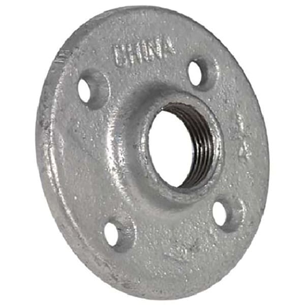 Galvanized Floor Flange - 1"