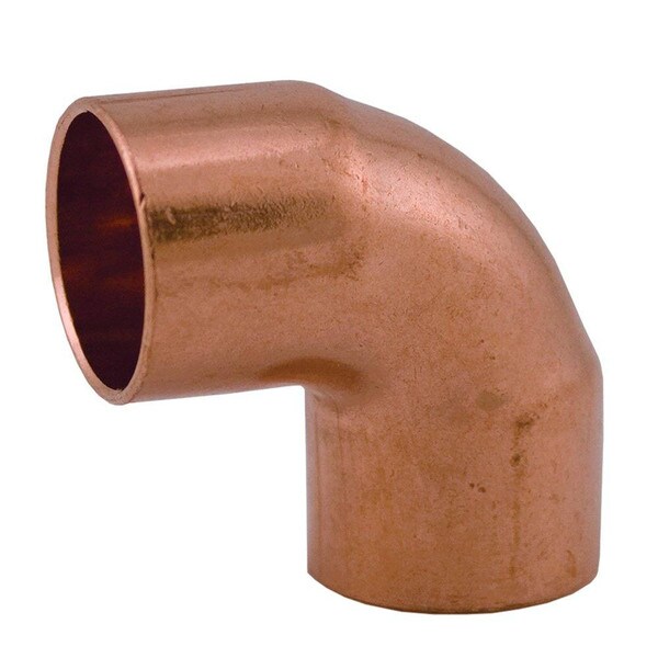 Copper 90° Sweat Reducing Elbow - 1-1/4 X 1
